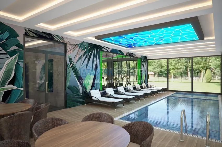 Квартира в Махмутларе от инвестора в комплексе с отельной инфраструктурой  14 