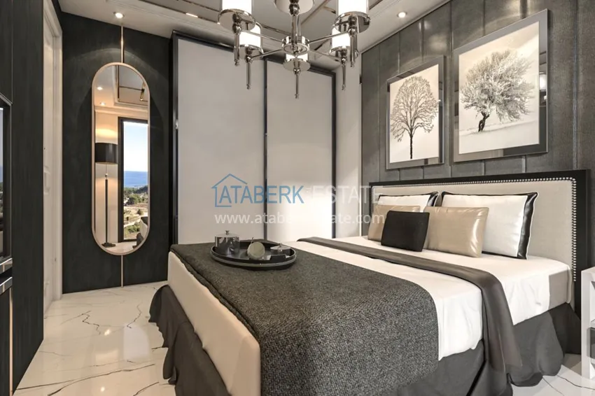 Приобрести Новый строящийся проект в Алании, район Авсаллар 21 