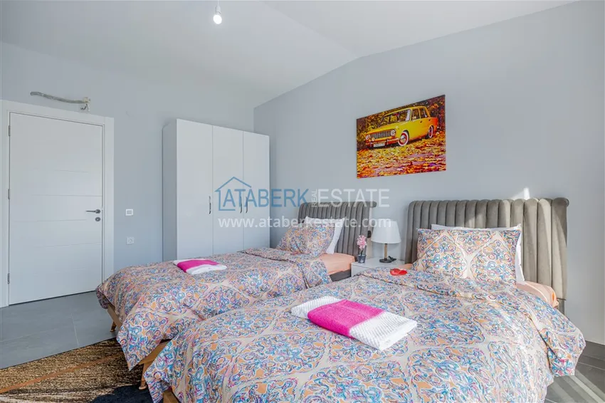 Приобрести Пентхаус-дуплекс в Махмутларе с новой мебелью в молодом комплексе  20 