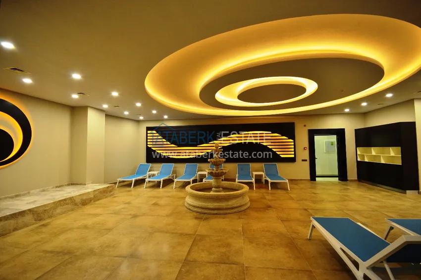 Роскошная люксовая квартира в Махмутларе с мебелью и открытым видом на море 20 