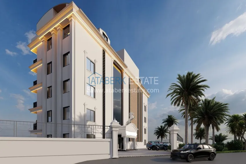 Новый строящийся проект в Алании, район Авсаллар 15 