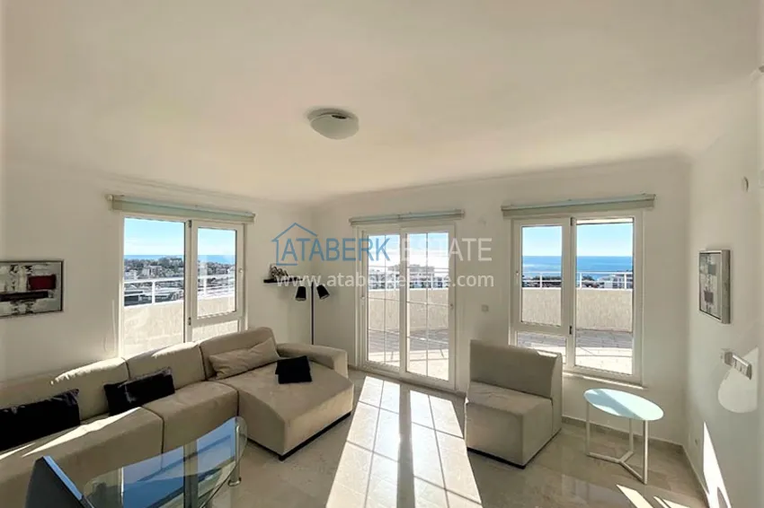 Приобрести Пентхаус-дуплекс в Тосмуре меблированный с видом на море  23 