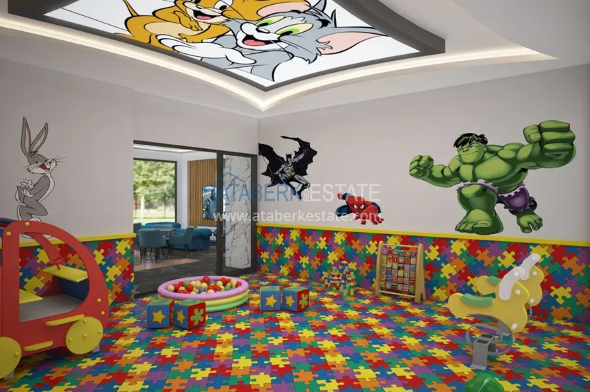 Квартира в Махмутларе от инвестора в комплексе с отельной инфраструктурой  16 