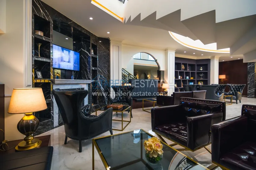 Квартира в районе Оба меблированная с видом на море и горы. Недвижимость под ВНЖ 18