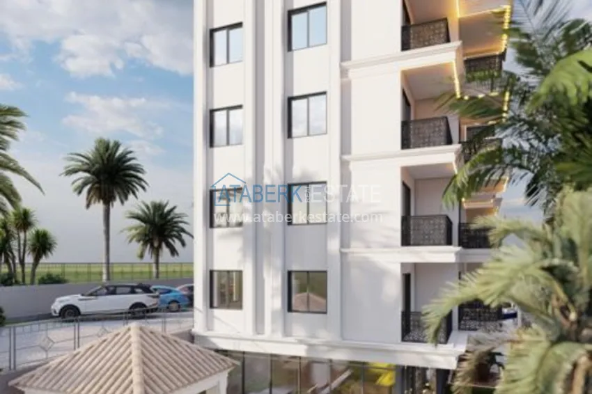 Новый строящийся проект в Алании, район Авсаллар 16 