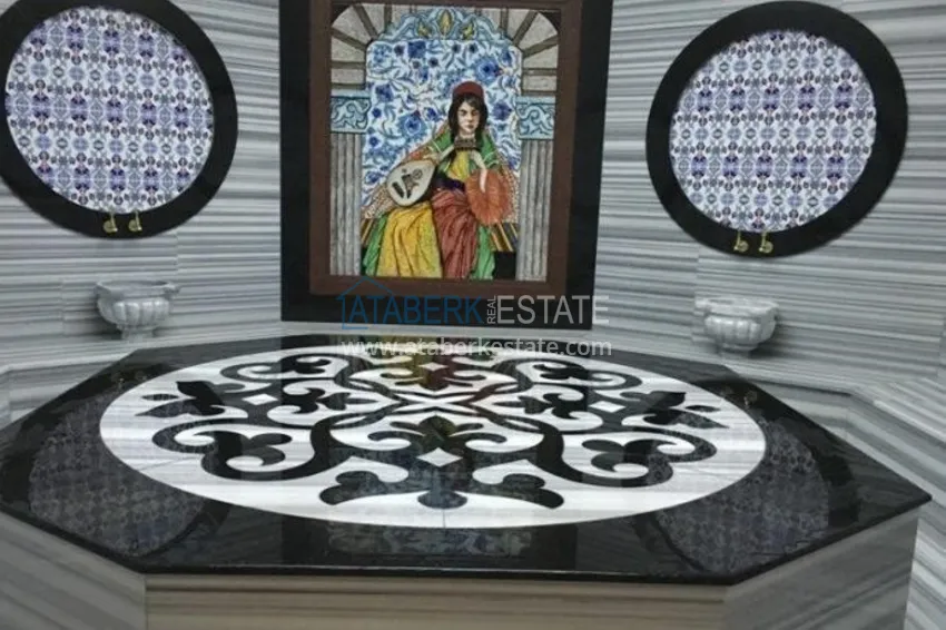 Квартира в Каргыджаке трехкомнатная с мебелью - 1 береговая линия 18 