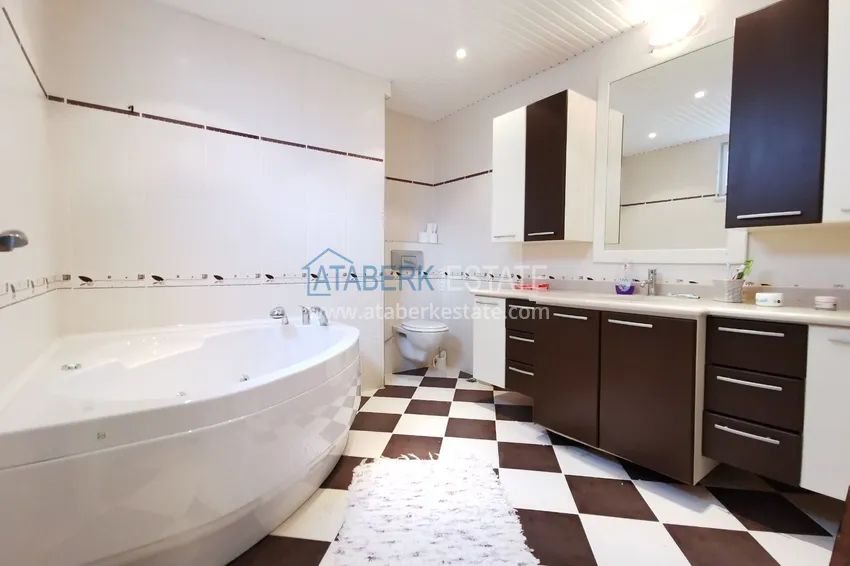 Приобрести Вилла в Алании район Тепе с потрясающими видовыми характеристиками 22 