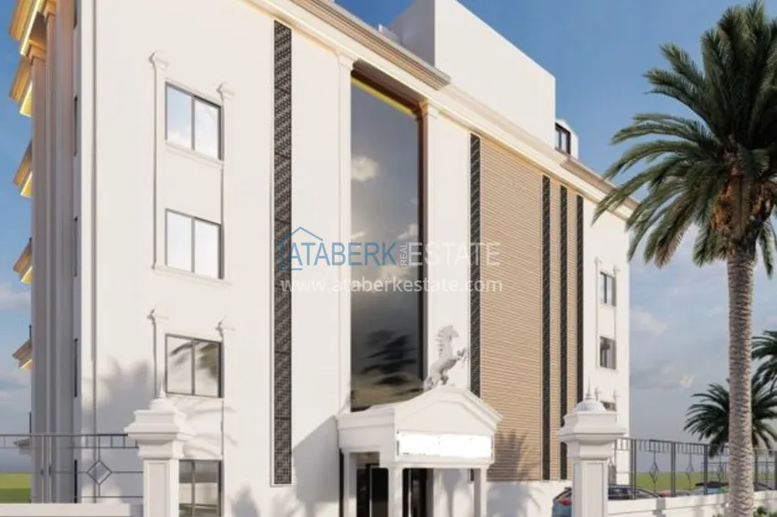 Новый строящийся проект в Алании, район Авсаллар 17 