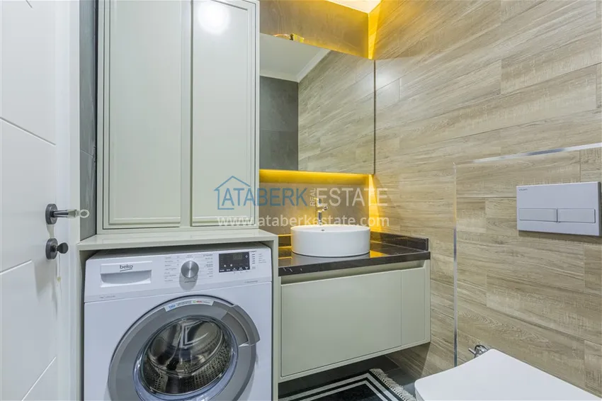 Приобрести Пентхаус-дуплекс в Махмутларе с новой мебелью в молодом комплексе  21 