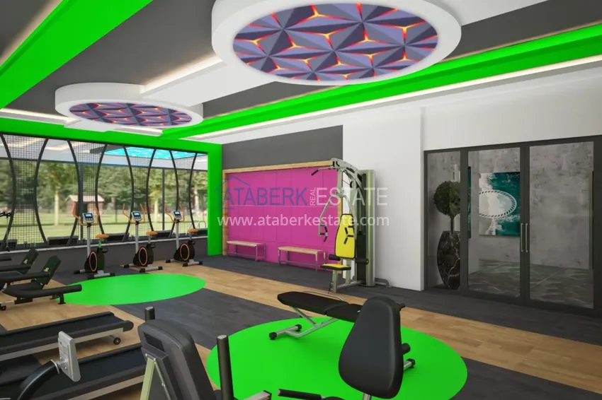 Квартира в Махмутларе от инвестора в комплексе с отельной инфраструктурой  18 