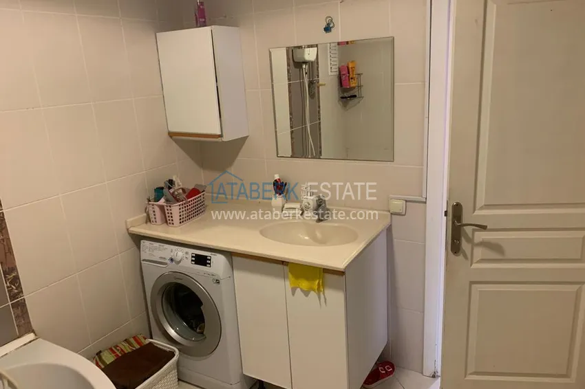 Приобрести Квартира в Махмутларе с мебелью, застекленным балконом и видом на море  19 