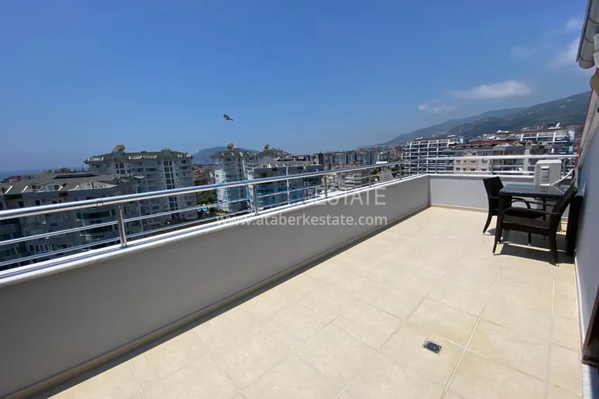 Приобрести Видовой пентхаус в Оба с отдельной кухней, мебелью и открытым видом на море и горы 19 