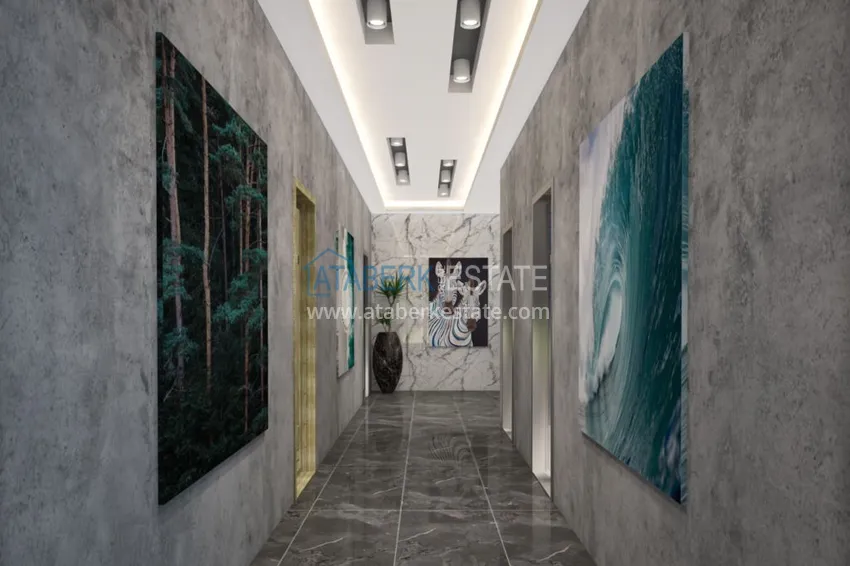 Квартира в Махмутларе от инвестора в комплексе с отельной инфраструктурой  19 