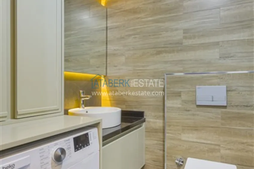 Приобрести Пентхаус-дуплекс в Махмутларе с новой мебелью в молодом комплексе  22 