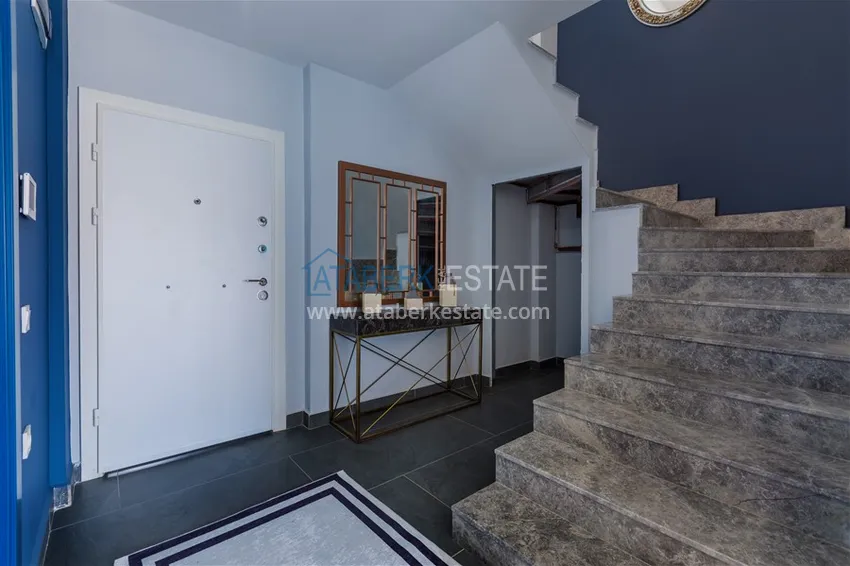 Приобрести Пентхаус-дуплекс в Махмутларе с новой мебелью в молодом комплексе  1 