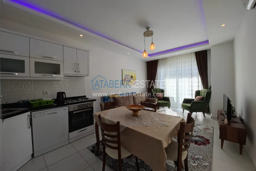 Приобрести Квартира в Махмутларе меблированная с частичным видом на море 1 