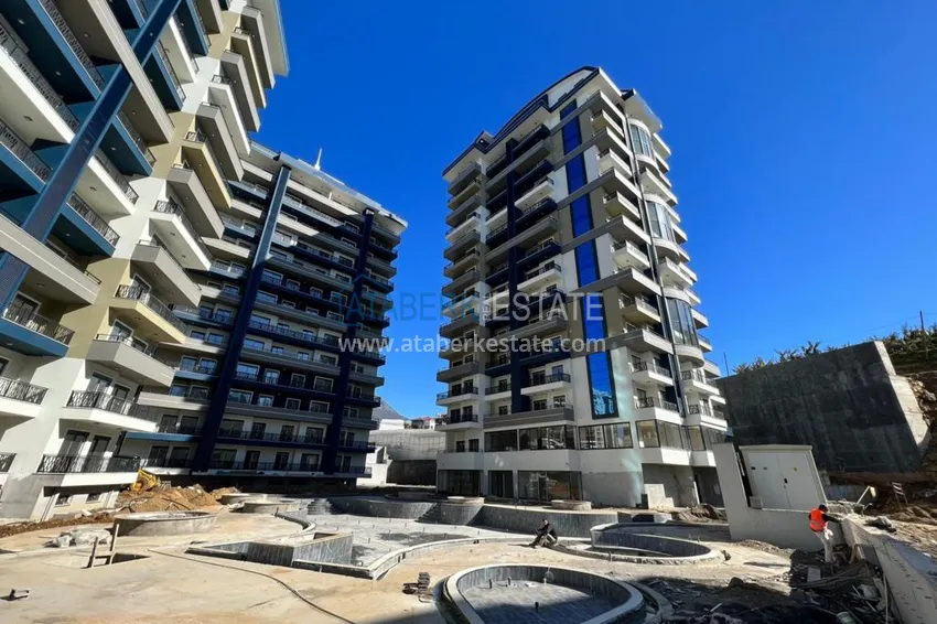 Впечатляющий модный проект жилого комплекса в Махмутларе 2 