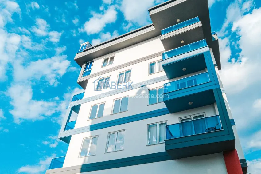 Квартира в Каргыджаке с новой мебелью и видом на море в молодом комплексе  2 