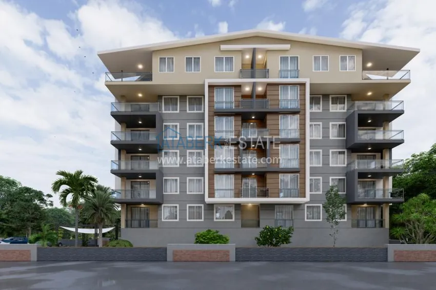 Квартира в Газипаше от инвестора в строящемся комплексе 1 