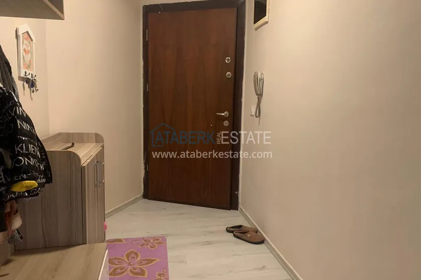 Приобрести Квартира в Махмутларе с мебелью, застекленным балконом и видом на море  1 