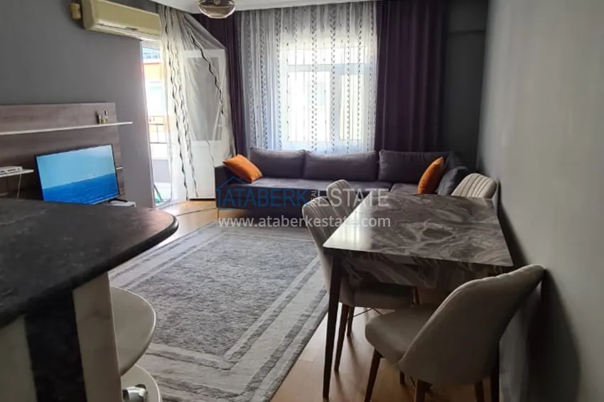 Приобрести Квартира в Махмутларе двухкомнатная с мебелью в жилом доме  1 