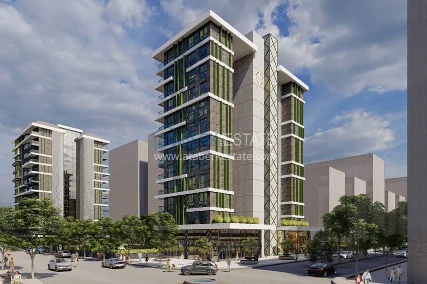 Новый проект жилого комплекса в Махмутларе на первой береговой линии 2 