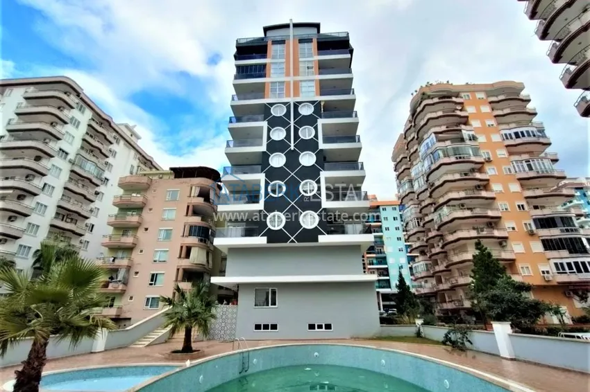 Квартира Махмутларе с мебелью в новом жилом комплексе 1 