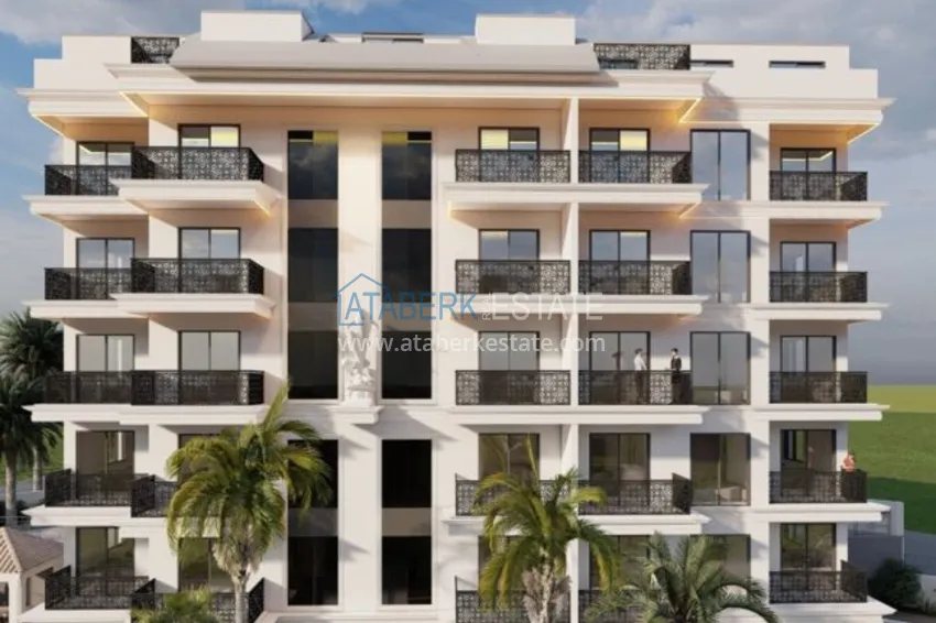 Новый строящийся проект в Алании, район Авсаллар 2 