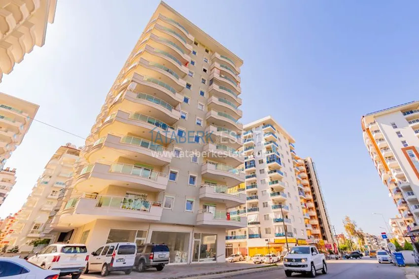 Квартира с мебелью, видом на море и горы в Махмутларе  2 