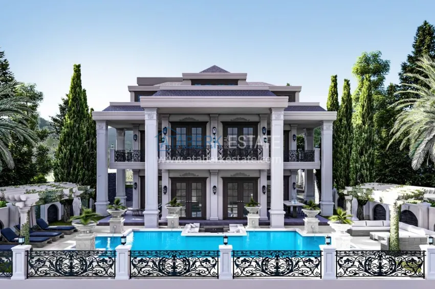 Вилла в Каргыджаке на этапе строительства с рассрочкой  1 