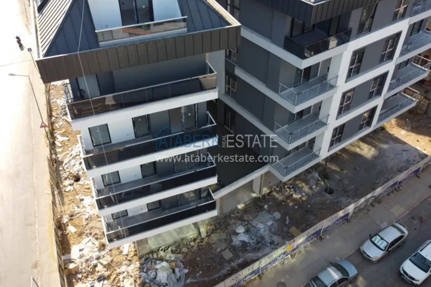 Новостройка в центре Алании, район пляжа Кейкубат  5 