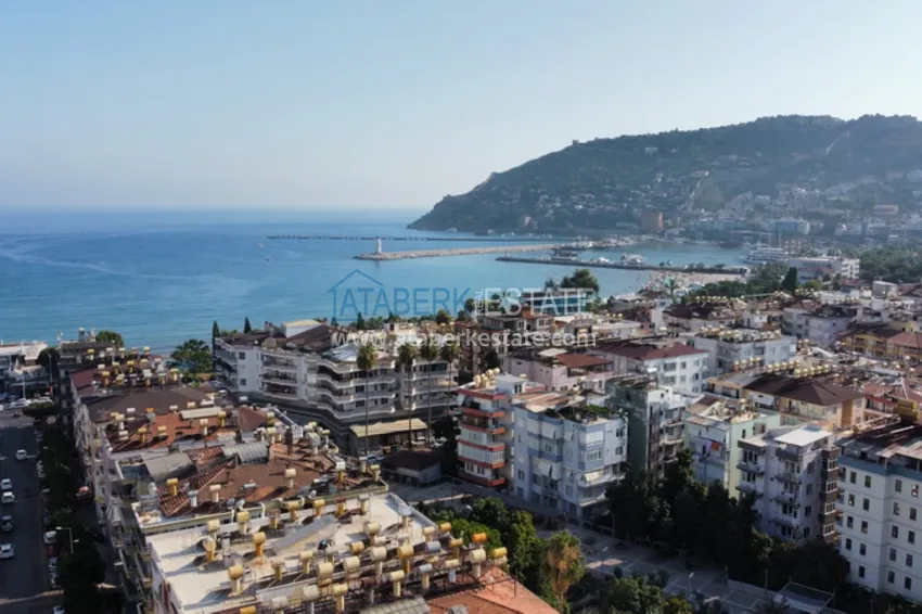 Новостройка в центре Алании, район пляжа Кейкубат  8 