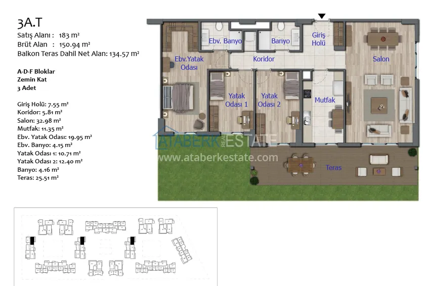 Купить дешево Уникальный жилой комплекс в Анталии – Кепез, с правом на гражданство и государственной гарантией  49 