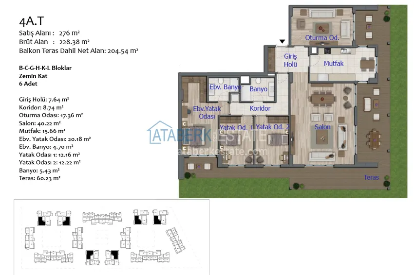 Купить дешево Уникальный жилой комплекс в Анталии – Кепез, с правом на гражданство и государственной гарантией  54 