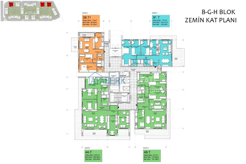 Купить дешево Уникальный жилой комплекс в Анталии – Кепез, с правом на гражданство и государственной гарантией  14 