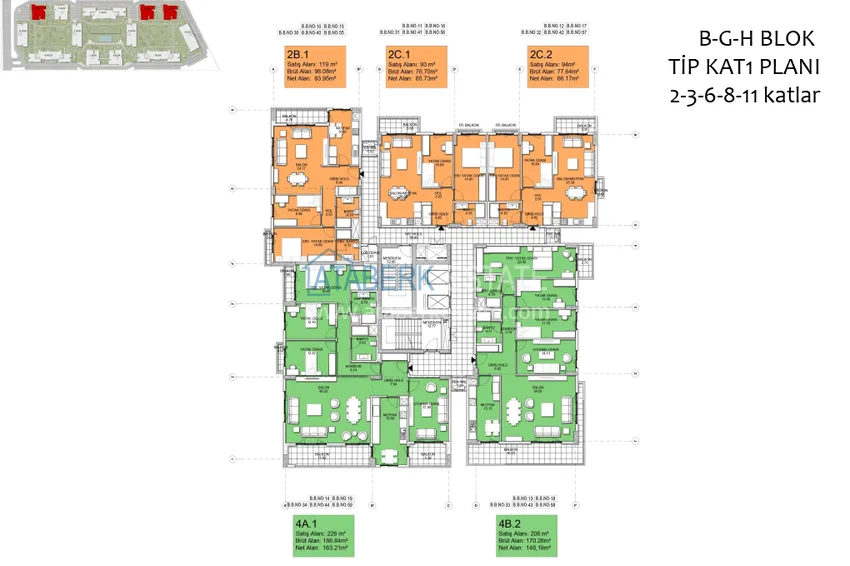 Купить дешево Уникальный жилой комплекс в Анталии – Кепез, с правом на гражданство и государственной гарантией  16 