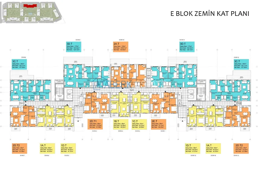 Купить дешево Уникальный жилой комплекс в Анталии – Кепез, с правом на гражданство и государственной гарантией  30 
