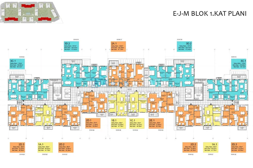 Купить дешево Уникальный жилой комплекс в Анталии – Кепез, с правом на гражданство и государственной гарантией  32 
