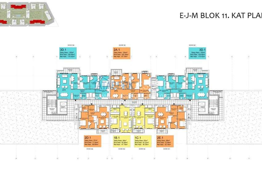 Купить дешево Уникальный жилой комплекс в Анталии – Кепез, с правом на гражданство и государственной гарантией  36 