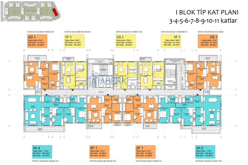 Купить дешево Уникальный жилой комплекс в Анталии – Кепез, с правом на гражданство и государственной гарантией  40 