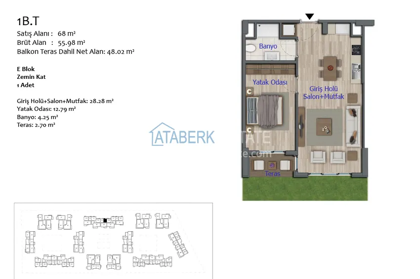 Купить дешево Уникальный жилой комплекс в Анталии – Кепез, с правом на гражданство и государственной гарантией  43 