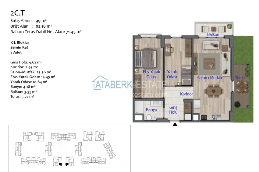 Купить дешево Уникальный жилой комплекс в Анталии – Кепез, с правом на гражданство и государственной гарантией  48 