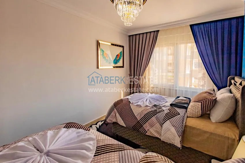 Приобрести Квартира с мебелью, видом на море и горы в Махмутларе  22 