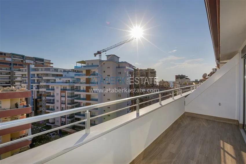 Приобрести Пентхаус-дуплекс в Махмутларе с новой мебелью в молодом комплексе  24 