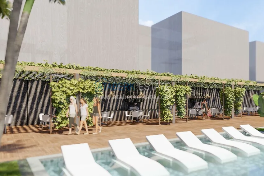 Новый проект жилого комплекса в Махмутларе на первой береговой линии 21 