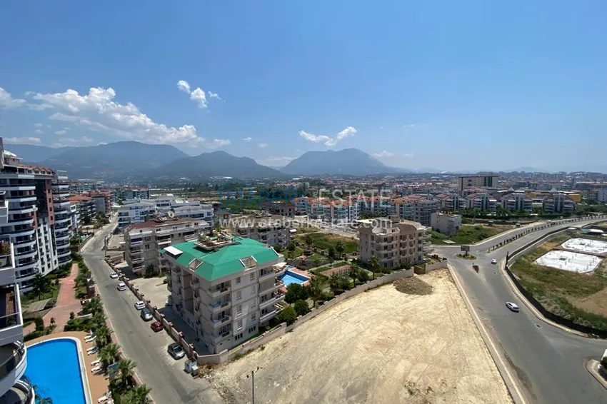 Приобрести Видовой пентхаус в Оба с отдельной кухней, мебелью и открытым видом на море и горы 21 