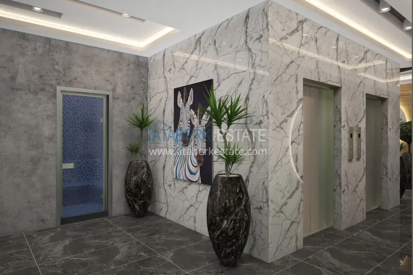 Квартира в Махмутларе от инвестора в комплексе с отельной инфраструктурой  21 