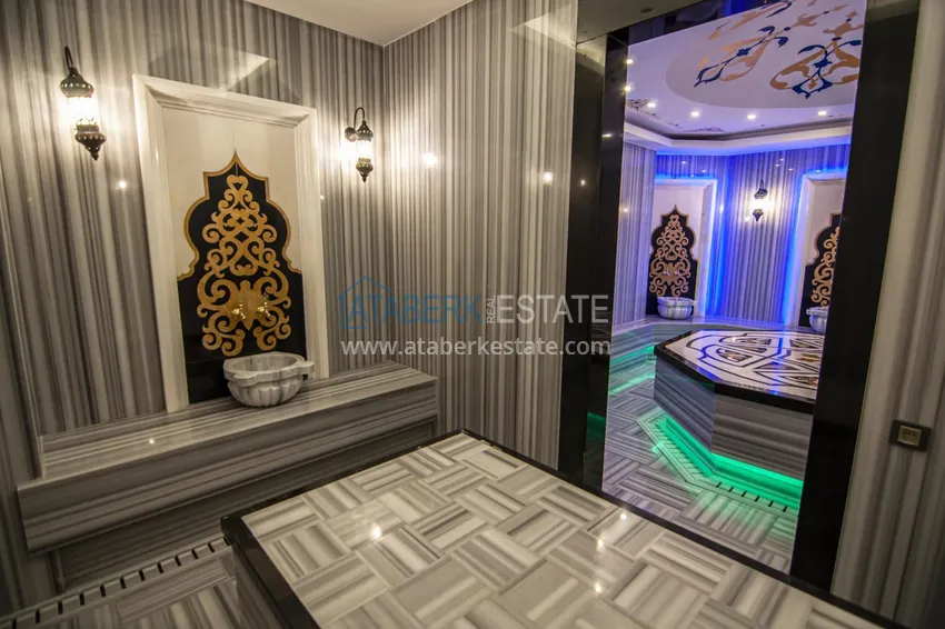 Квартира в Махмутларе с мебелью в комплексе комфорт-класса 21 