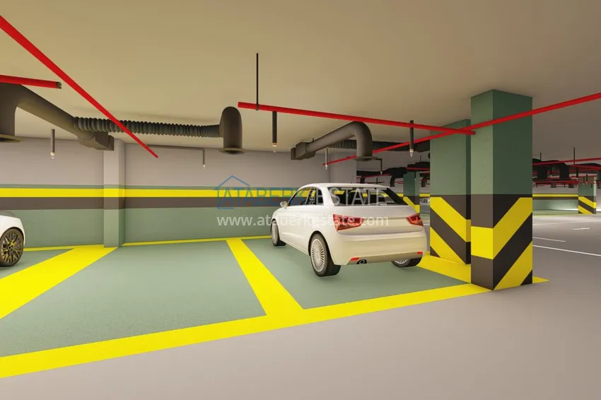 Новый проект жилого комплекса в Махмутларе на первой береговой линии 24 