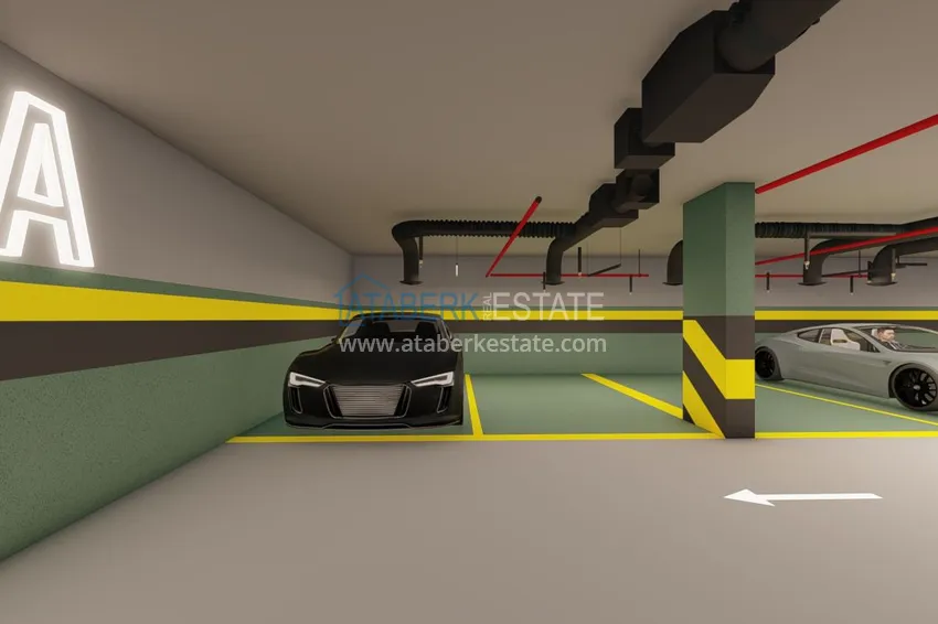 Новый проект жилого комплекса в Махмутларе на первой береговой линии 25 